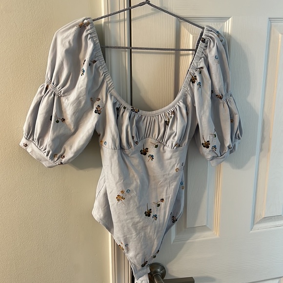 Free People Play Date Bodysuit XS - Picture 3 of 5